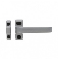 AMIG 19513  
 Manilla aluminio para ventana GAMMA  
 122 x 70 mm  
 Aluminio  
 Plata - Derecha