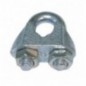 AMIG 19586  
 Sujetacables estribo 30100  
 Ø3 mm  
 Acero  
 Galvanizado