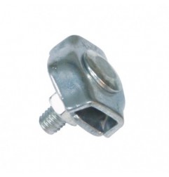 AMIG 19593  
 Sujetacables simple 30105  
 Ø3 - 7 mm  
 Acero  
 Zincado