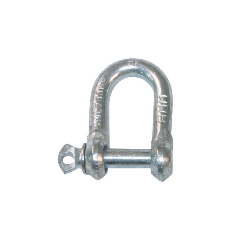 AMIG 19612  
 Grillete recto 30130  
 Ø6 mm  
 Acero  
 Galvanizado