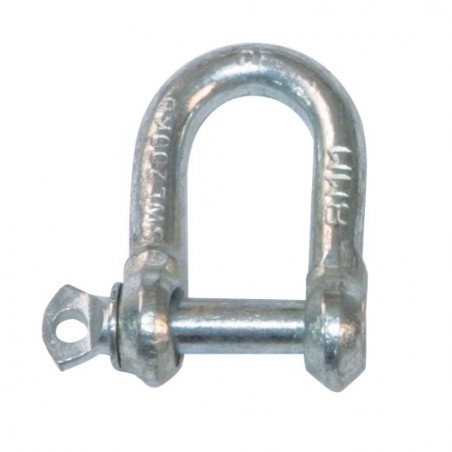 AMIG 19612  
 Grillete recto 30130  
 Ø6 mm  
 Acero  
 Galvanizado