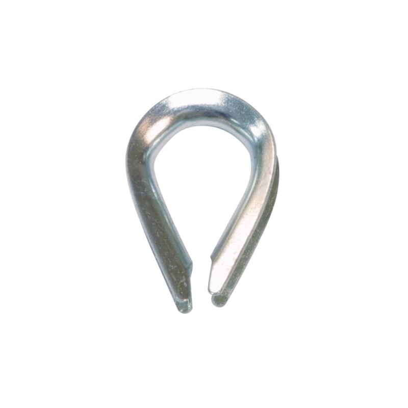 AMIG 19639  
 Guardacabo 30162  
 Ø2/3 mm  
 Acero  
 Zincado