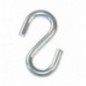 AMIG 19643  
 Gancho en S 30165  
 Ø2,5 x 27 mm  
 Acero  
 Galvanizado