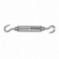 AMIG 19733  
 Tensor gancho-gancho 30120  
 M6 x 110 mm  
 Acero inoxidable  
 AISI 316