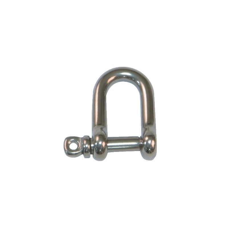 AMIG 19743  
 Grillete recto 30130  
 Ø10 mm  
 Acero inoxidable  
 AISI 316