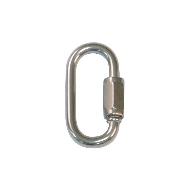 AMIG 19759  
 Eslabón rápido 30160  
 Ø5 x 50 mm  
 Acero inoxidable  
 AISI 316