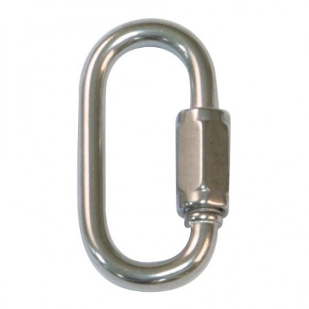 AMIG 19759  
 Eslabón rápido 30160  
 Ø5 x 50 mm  
 Acero inoxidable  
 AISI 316