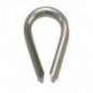 AMIG 19763  
 Guardacabo 30162  
 Ø4/5 mm  
 Acero inoxidable  
 AISI 316