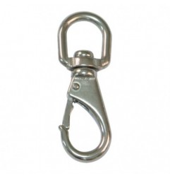 AMIG 19775  
 Mosquetón 30195  
 85 mm  
 Acero inoxidable  
 AISI 316