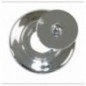 AMIG 19790  
 Tapa mirilla 2  
 Ø14 mm  
 Latón  
 Cromado brillo