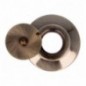 AMIG 19791  
 Tapa mirilla 2  
 Ø14 mm  
 Latón  
 Cuero