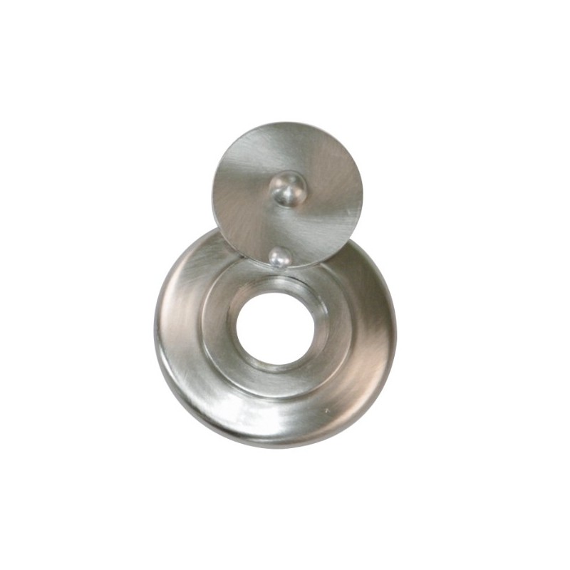 AMIG 19796  
 Tapa mirilla 2  
 Ø16 mm  
 Latón  
 Cromado mate