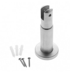AMIG 19818  
 Soporte pie 110  
 100/200 x 33 x 61 mm  
 Acero inoxidable 18/8  
 Mate