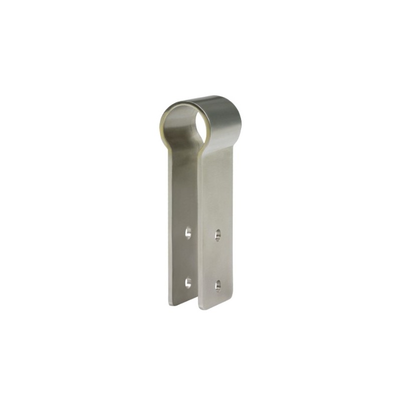 AMIG 19822  
 Soporte 201  
 120 x 40 mm  
 Acero inoxidable 18/8  
 Mate