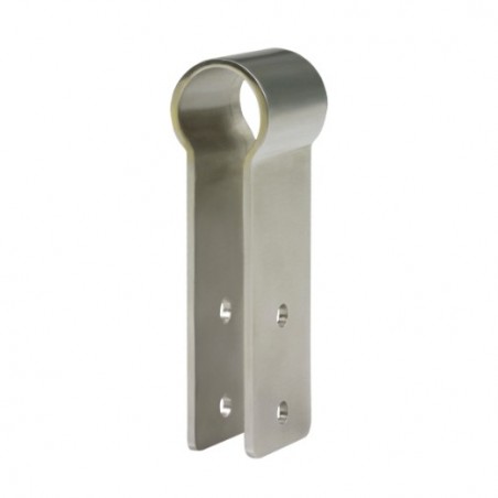 AMIG 19822  
 Soporte 201  
 120 x 40 mm  
 Acero inoxidable 18/8  
 Mate