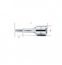 910ME 7 Vaso de 3/8&quot, con punta Allen, cromado