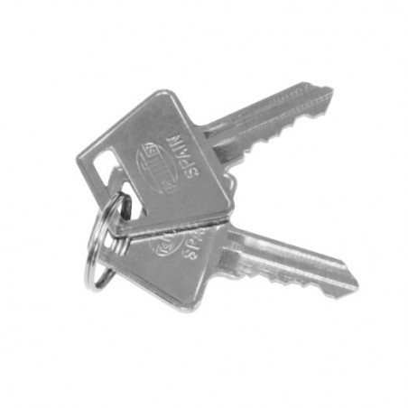 AMIG 19881  
 Llave en bruto 73-74  
 40 mm  
 Latón