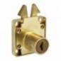 AMIG 19885  
 Cerradura mueble 2A  
 40 x 40 mm  
 Acero  
 Latonado