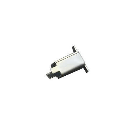 AMIG 19906  
 Suplemento picaporte 8 - 7  
 8 - 7 mm  
 Acero  
 Zincado