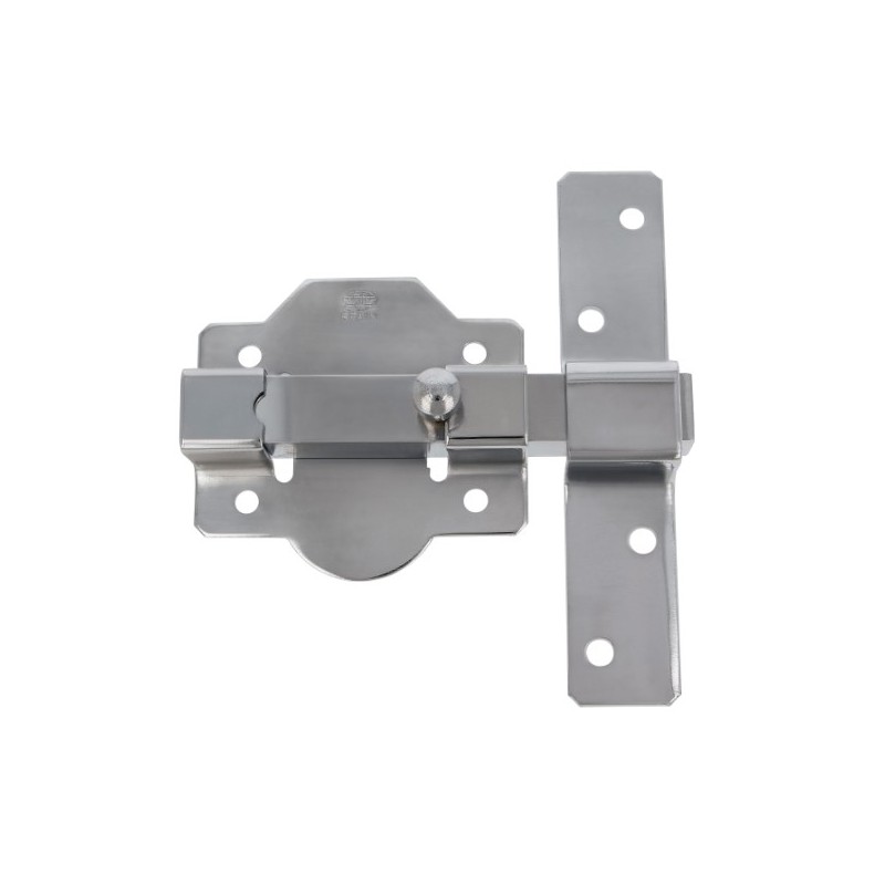AMIG 19930  
 Cerrojo de seguridad 1P  
 88 x 131 mm  
 Acero  
 Cromado brillo