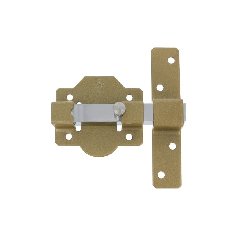 AMIG 19931  
 Cerrojo de seguridad 1P  
 88 x 131 mm  
 Acero  
 Martelé