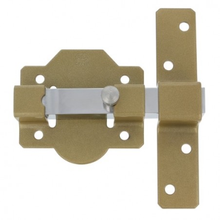AMIG 19931  
 Cerrojo de seguridad 1P  
 88 x 131 mm  
 Acero  
 Martelé