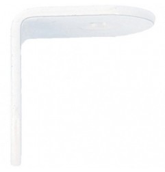 AMIG 19936  
 Ángulo 3  
 20 x 16 x 1,5 mm  
 Acero  
 Blanco