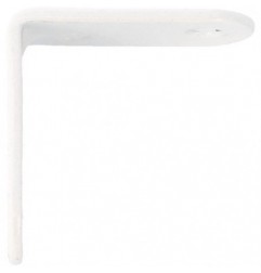 AMIG 19938  
 Ángulo 3  
 40 x 19 x 2 mm  
 Acero  
 Blanco