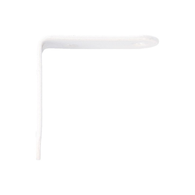 AMIG 19939  
 Ángulo 3  
 50 x 19 x 2 mm  
 Acero  
 Blanco