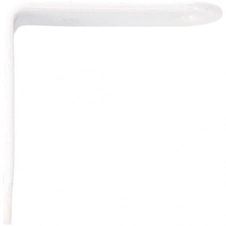 AMIG 19939  
 Ángulo 3  
 50 x 19 x 2 mm  
 Acero  
 Blanco