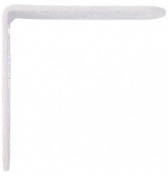 AMIG 19940  
 Ángulo 3  
 60 x 19 x 2 mm  
 Acero  
 Blanco