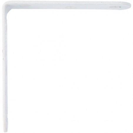 AMIG 19941  
 Ángulo 3  
 80 x 19 x 2 mm  
 Acero  
 Blanco