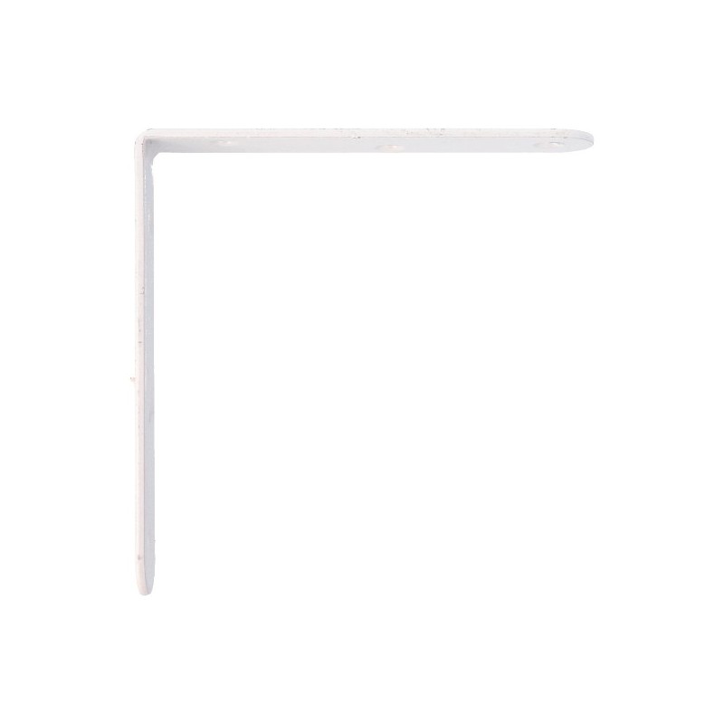 AMIG 19942  
 Ángulo 3  
 100 x 19 x 2 mm  
 Acero  
 Blanco