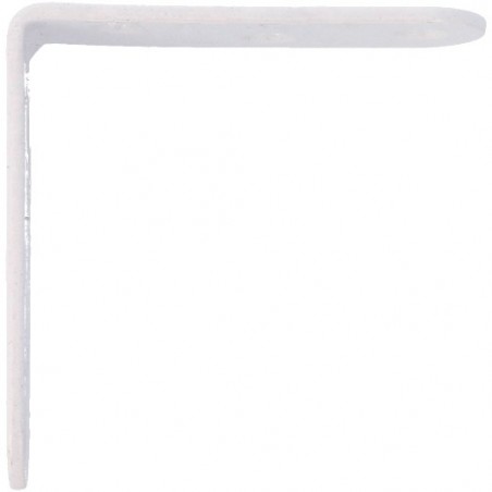 AMIG 19947  
 Ángulo 3  
 60 x 19 x 2 mm  
 Acero  
 Blanco
