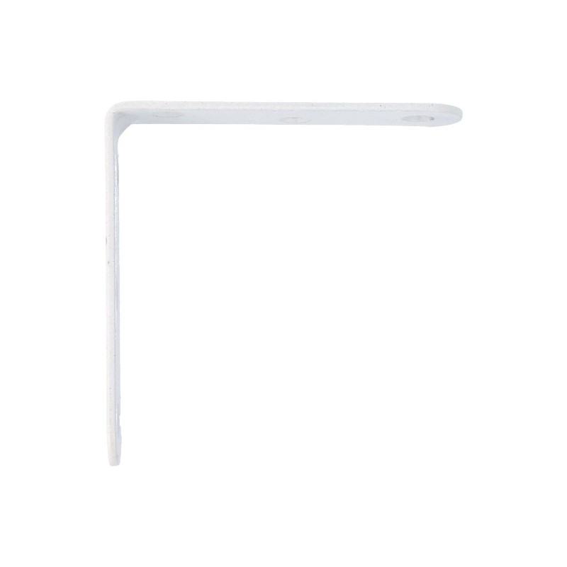 AMIG 19948  
 Ángulo 3  
 80 x 19 x 2 mm  
 Acero  
 Blanco