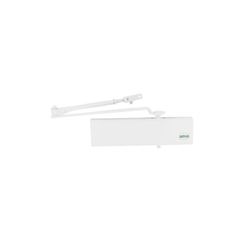 AMIG 19967  
 Cierrapuertas 5000  
 Fuerza 2/3/4  
 Aluminio  
 Blanco