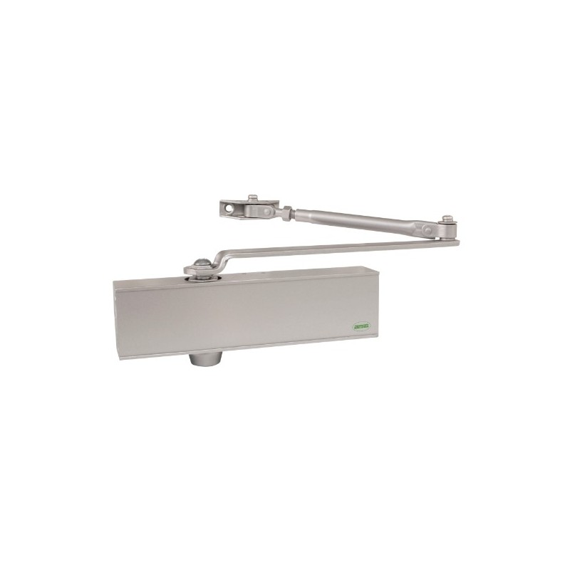 AMIG 19968  
 Cierrapuertas 5000  
 Fuerza 2/3/4  
 Aluminio  
 Plata