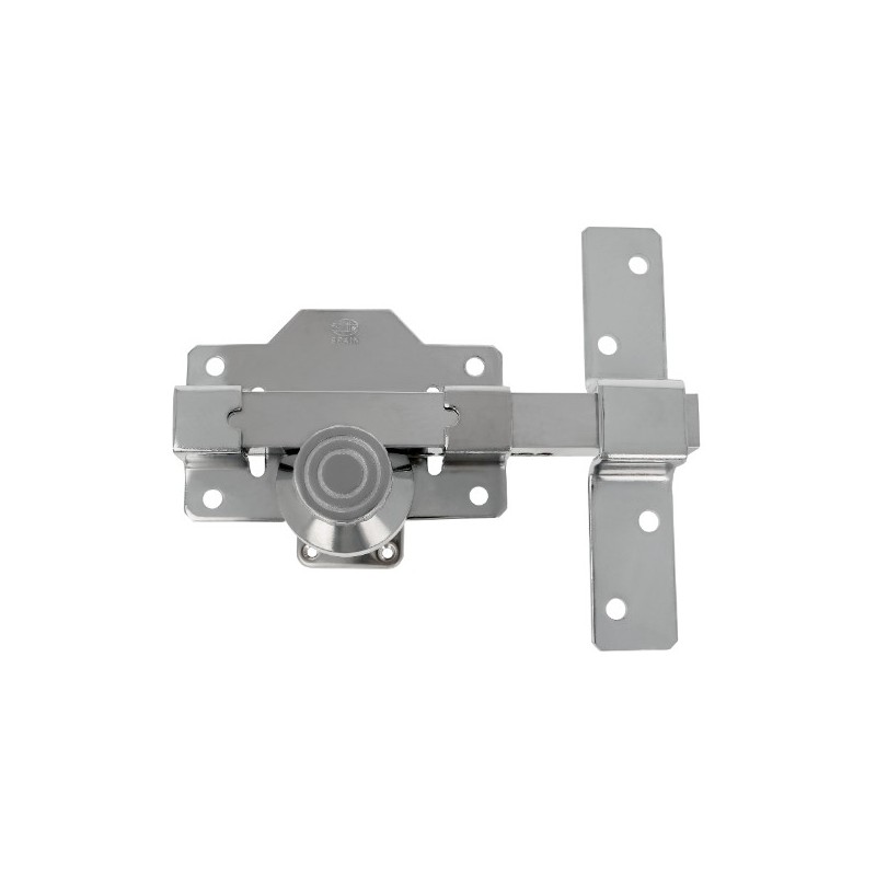 AMIG 19981  
 Cerrojo de seguridad 7  
 105 x 170 mm  
 Acero  
 Cromado brillo