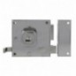 AMIG 19984  
 Cerradura sobreponer 72  
 100 x 85 mm  
 Acero  
 Cromado brillo - Derecha