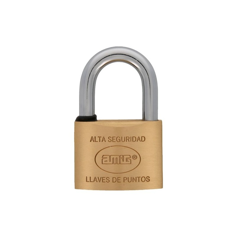 AMIG 2002  
 Candado 150  
 50 mm  
 Latón  
 Mate