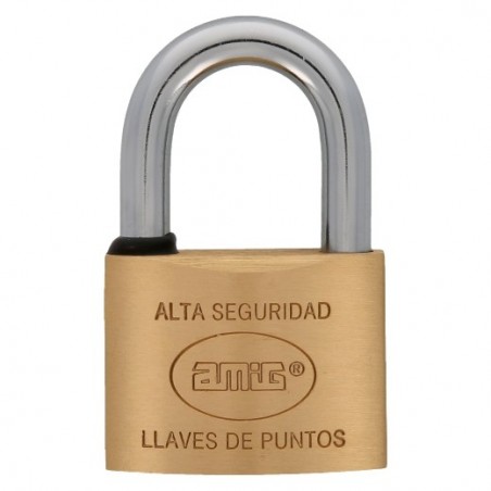 AMIG 2002  
 Candado 150  
 50 mm  
 Latón  
 Mate