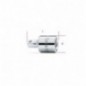 910/15 Adaptador con cuadrado hembra de 3/8&quot, y macho de 1/4&quot,, cromado