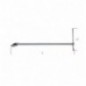 910/40 Mango articulado de 3/8&quot, en T, cromado