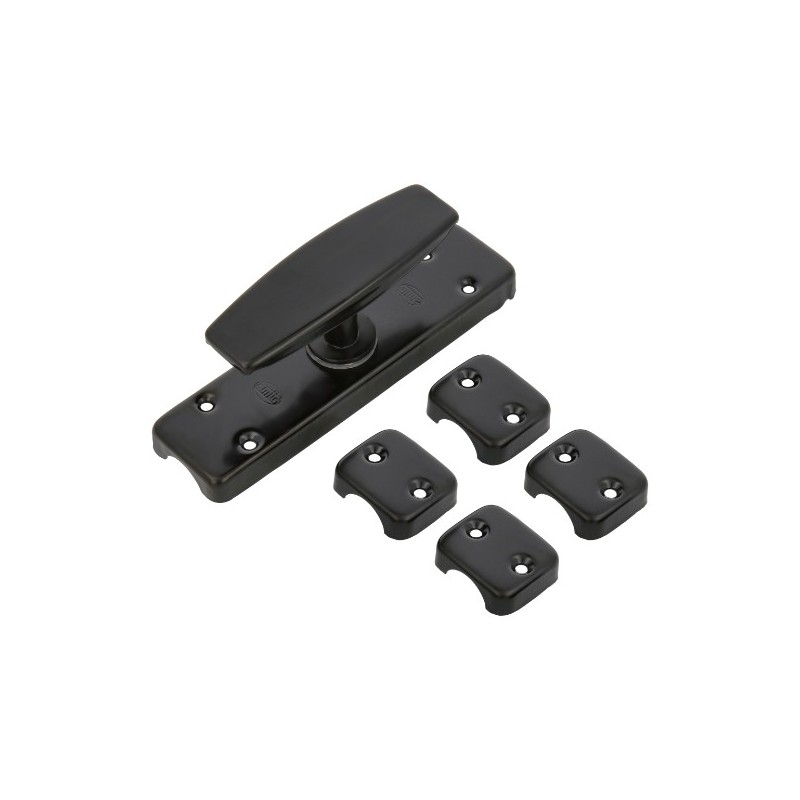 AMIG 20143  
 Falleba 19  
 126 x 32 mm  
 Latón  
 Negro mate