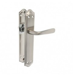 AMIG 20149  
 Manilla con placa OMEGA  
 256 x 48 mm  
 Latón  
 Cromado mate