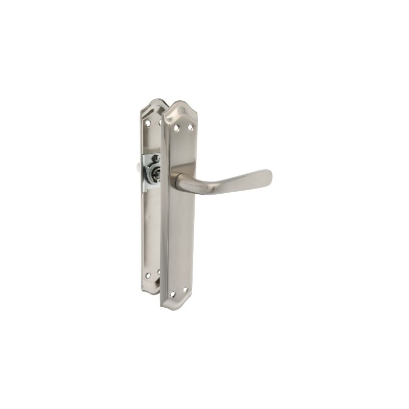 AMIG 20149  
 Manilla con placa OMEGA  
 256 x 48 mm  
 Latón  
 Cromado mate