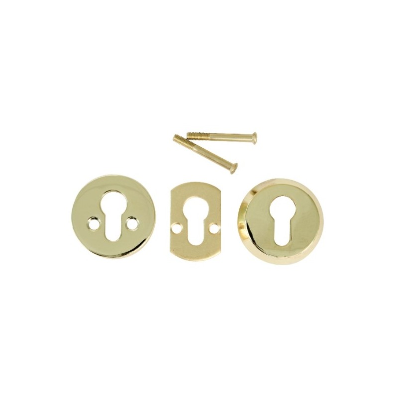 AMIG 20156  
 Escudo 29  
 Ø60 mm  
 Zamak  
 Latonado barnizado