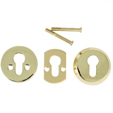 AMIG 20156  
 Escudo 29  
 Ø60 mm  
 Zamak  
 Latonado barnizado