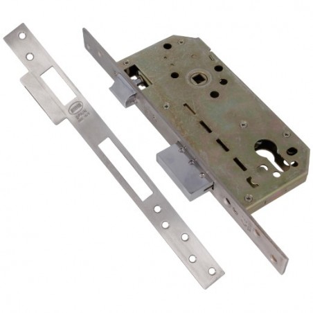 AMIG 20172  
 Cerradura 200 BASE  
 50/85  
 Acero inoxidable 18/8  
 Mate