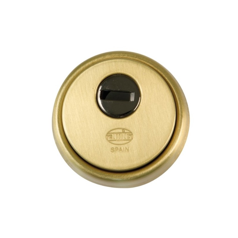 AMIG 20175  
 Escudo 30  
 Ø65 mm  
 Latón  
 Mate